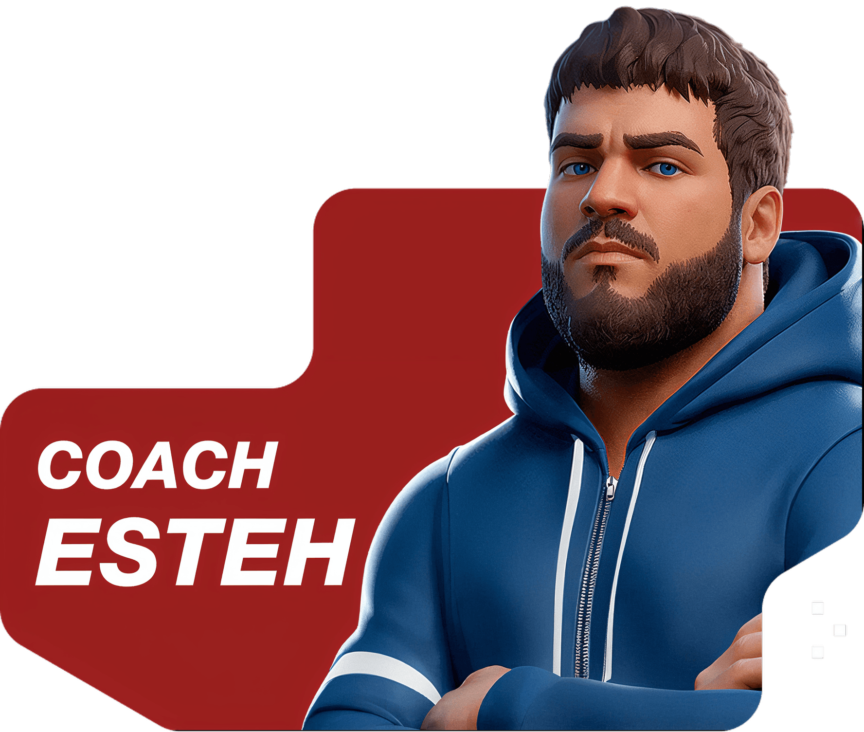 Coach Esteh, el avatar del entrenador de EVO